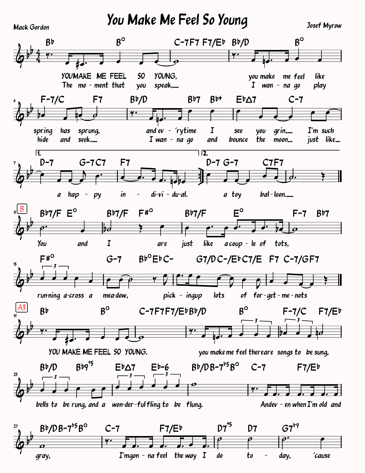 Sheet Music